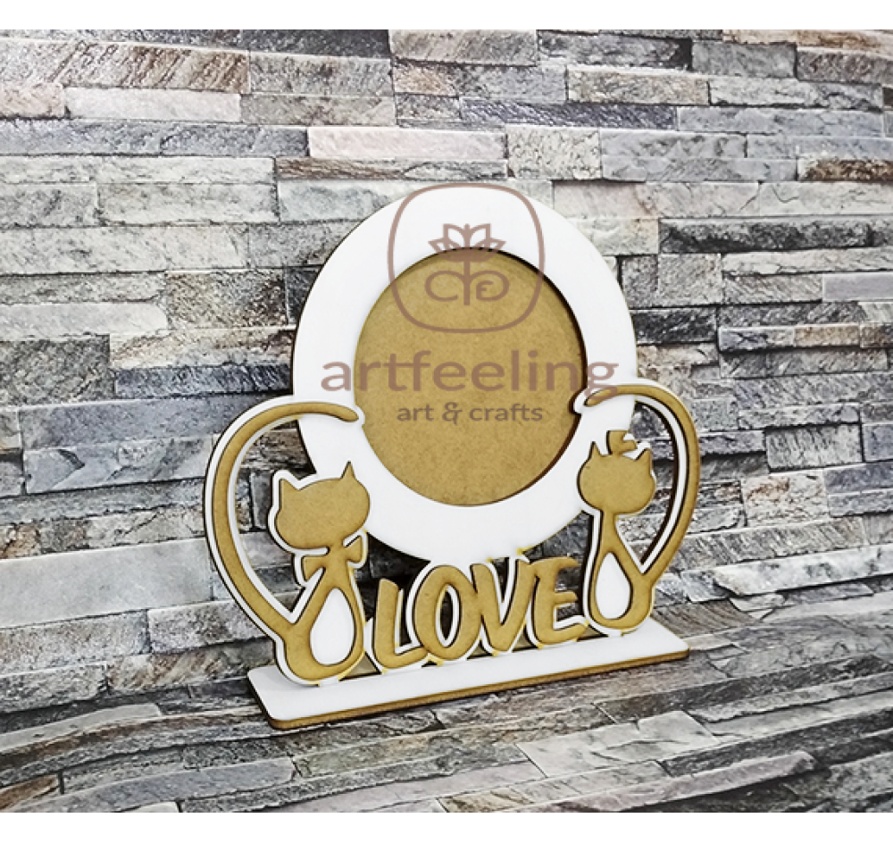 RAMA FOTO-LOVE-PISICI