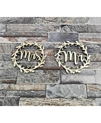 ORNAMENT MR-MRS PENTRU UMERASE