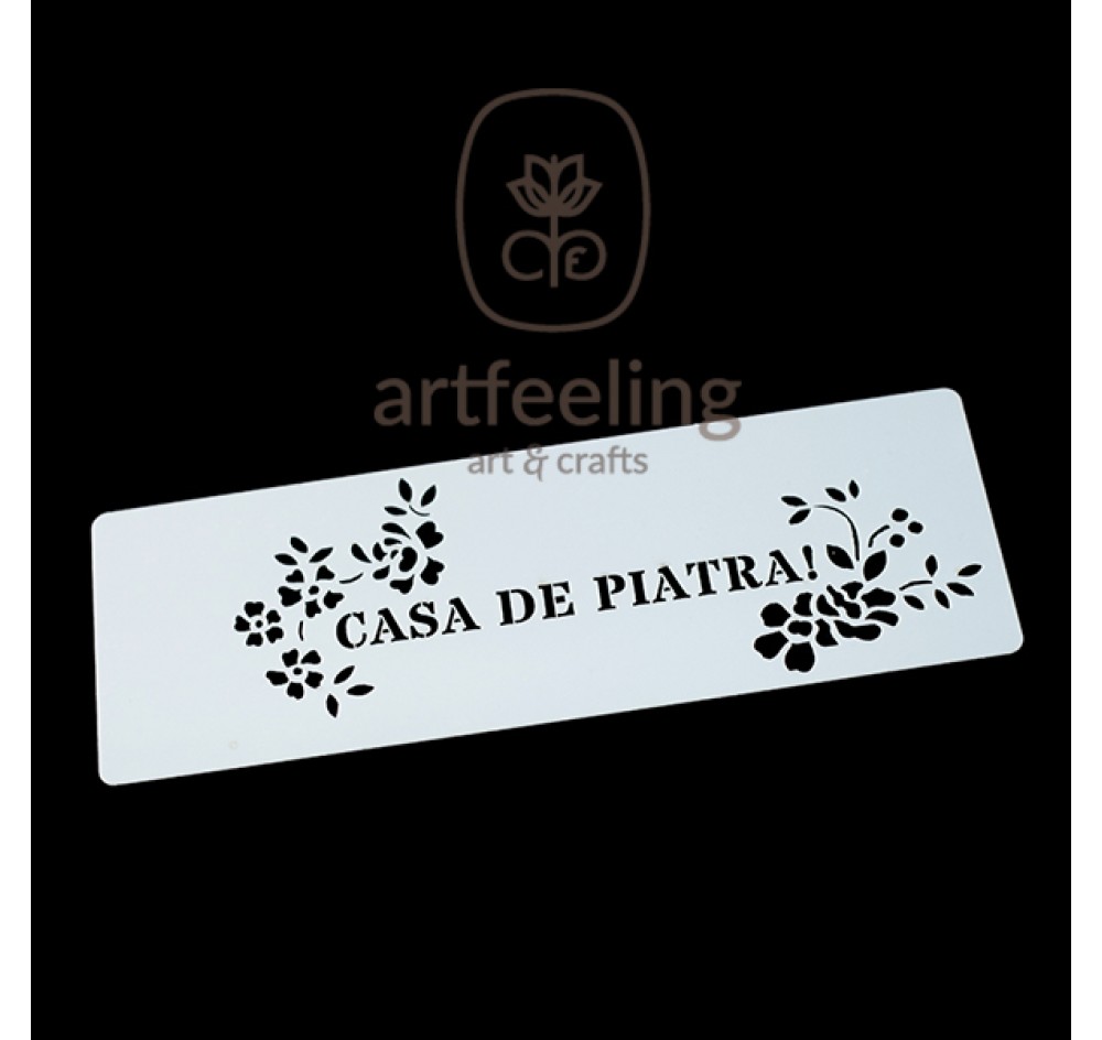 SABLON CASA DE PIATRA 21X7 CM