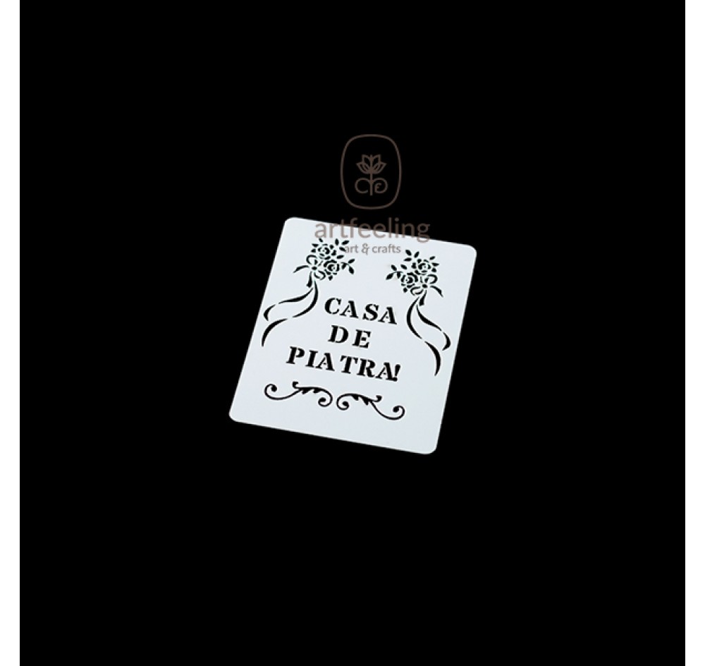 SABLON CASA DE PIATRA 9X7.5 CM