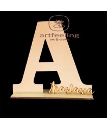 LITERA DECORATIVA CU NUME, 30 CM