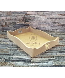 TAVA MDF CU FLUTURI A4, PENTRU SETUL MIRESEI