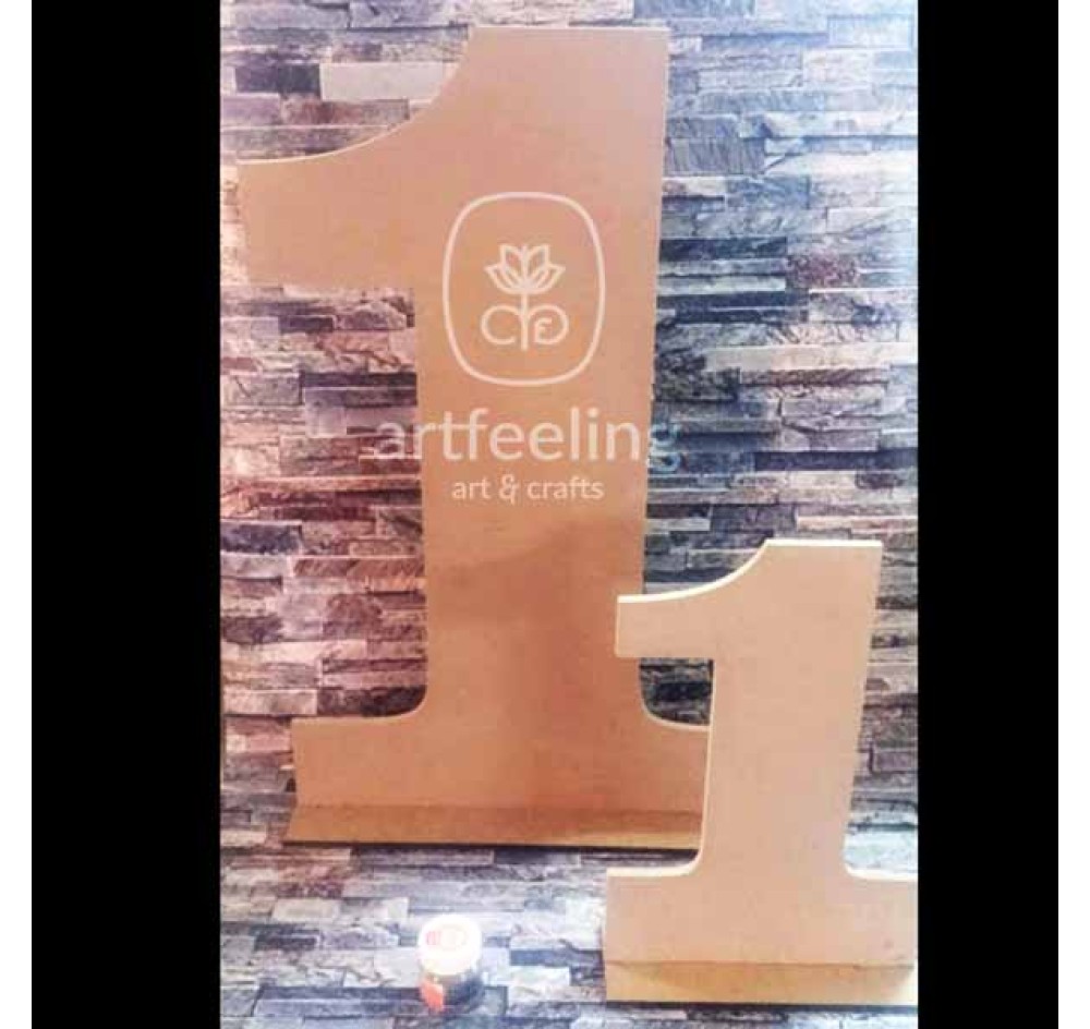 CIFRA 1 CU SUPORT- 30 CM