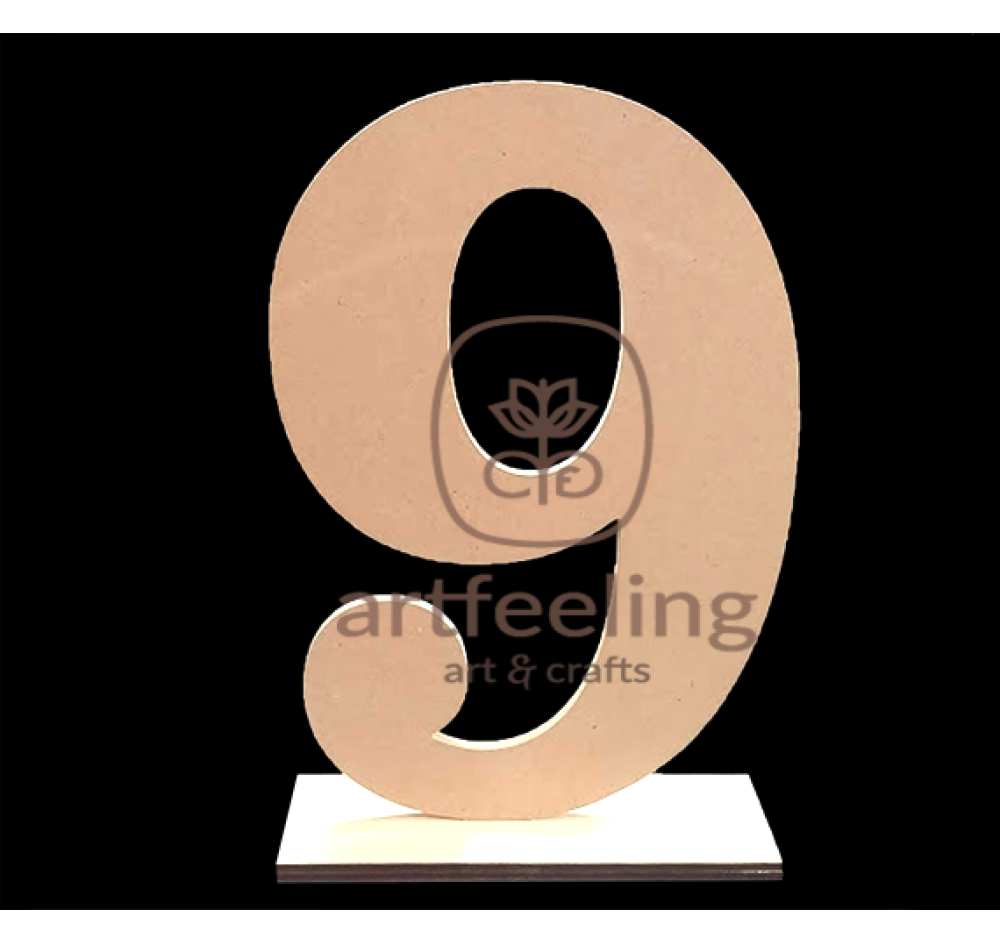 CIFRA CU SUPORT,30 CM INALTIME