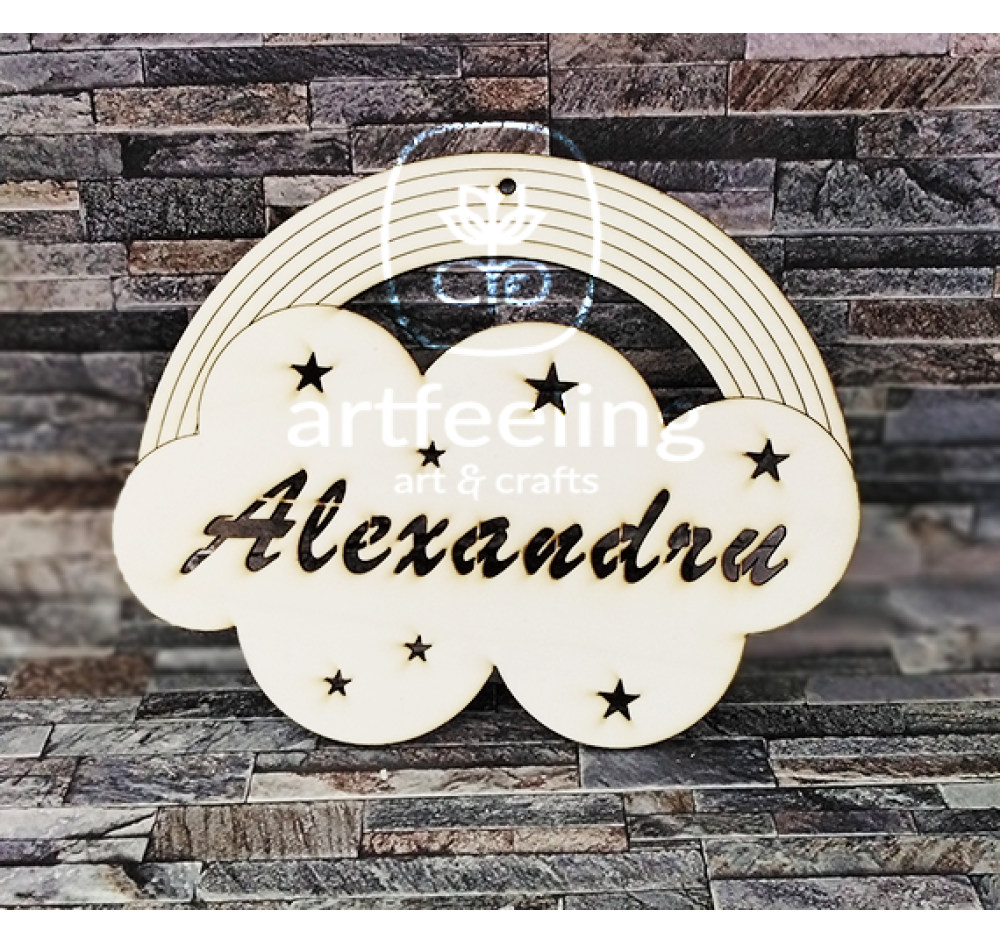 DECOR PERETE NOR CU CURCUBEU