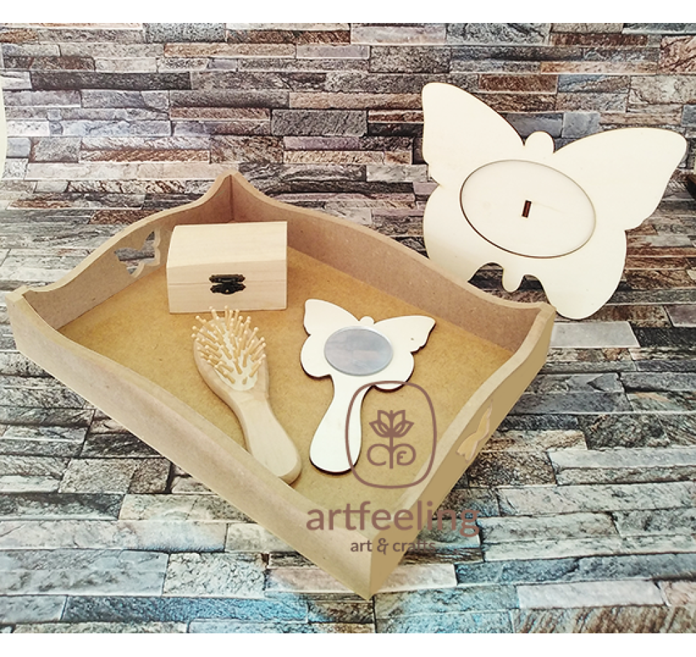 SET PENTRU MOT FETITA-FLUTURE