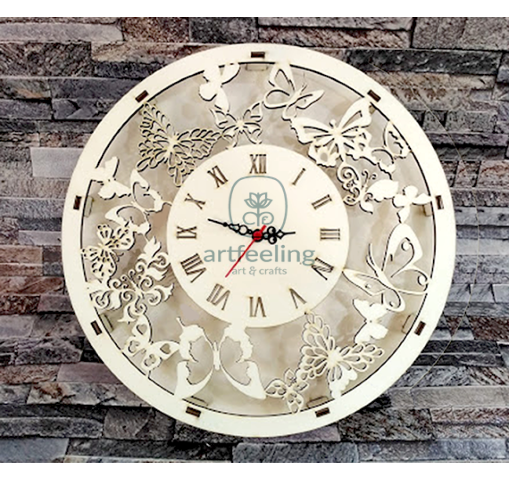 CADRAN CEAS LICHENI CU FLUTURI 