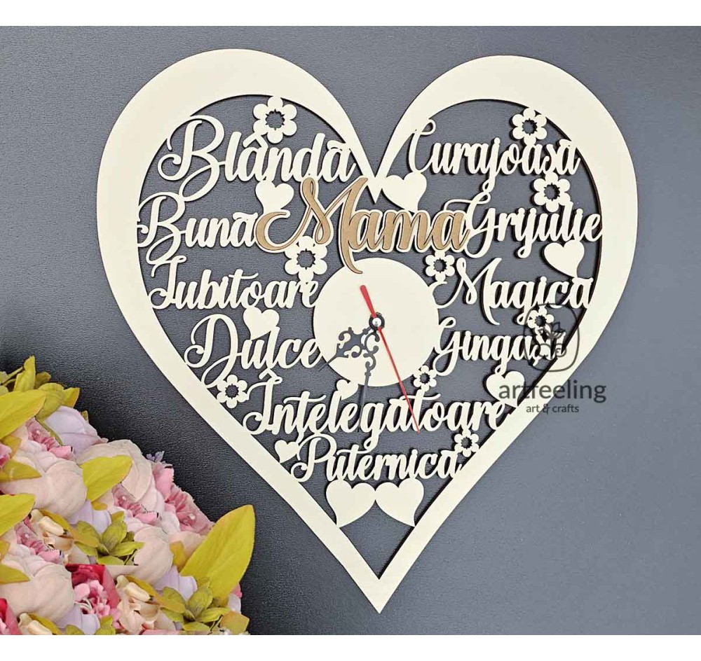 CADRAN CEAS INIMA- MAMA