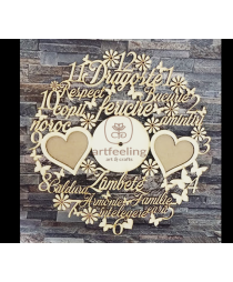 CADRAN CEAS - DRAGOSTE,FERICIRE