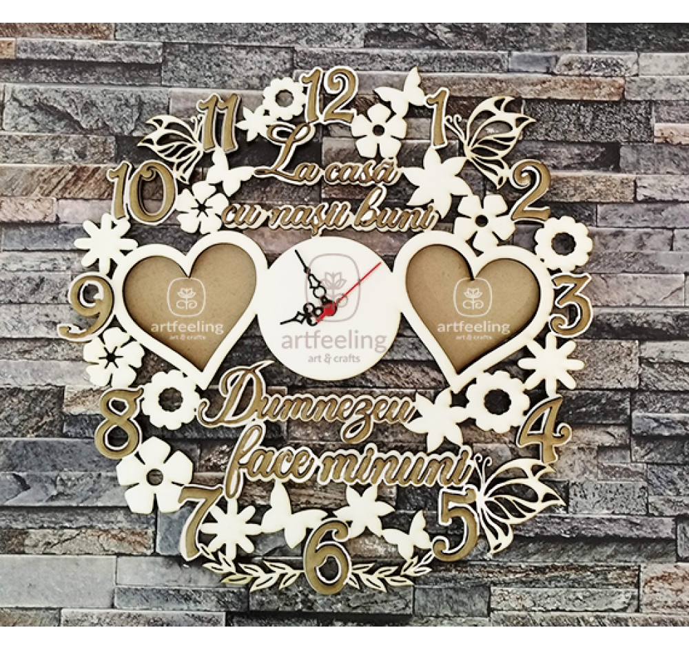 CADRAN CEAS - LA CASA CU NASII BUNI...