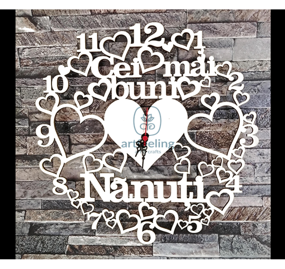 CADRAN CEAS PENTRU NANUTI