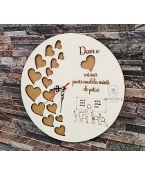 CADRAN CEAS LICHENI- DOAR O INIMA URIASA