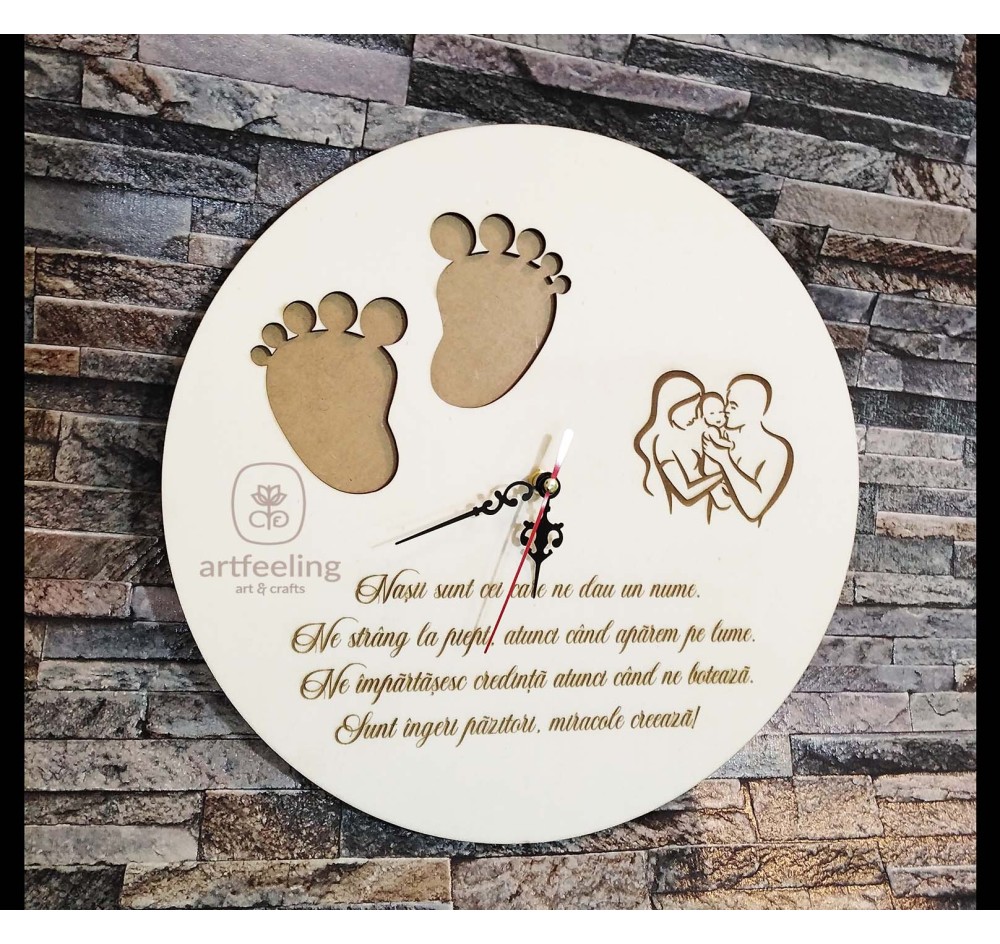 CADRAN CEAS LICHENI-NASII...NE STRANG LA PIEPT