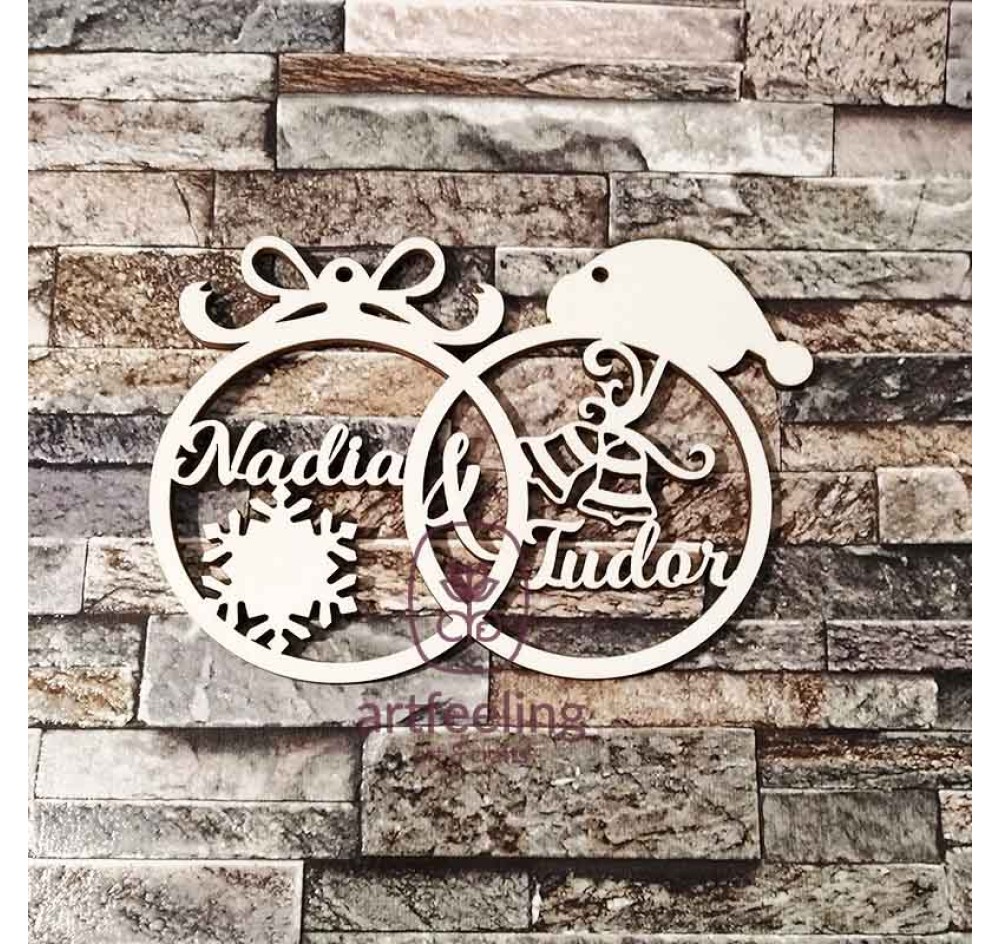 FORMA GLOB DUBLU CU NUME