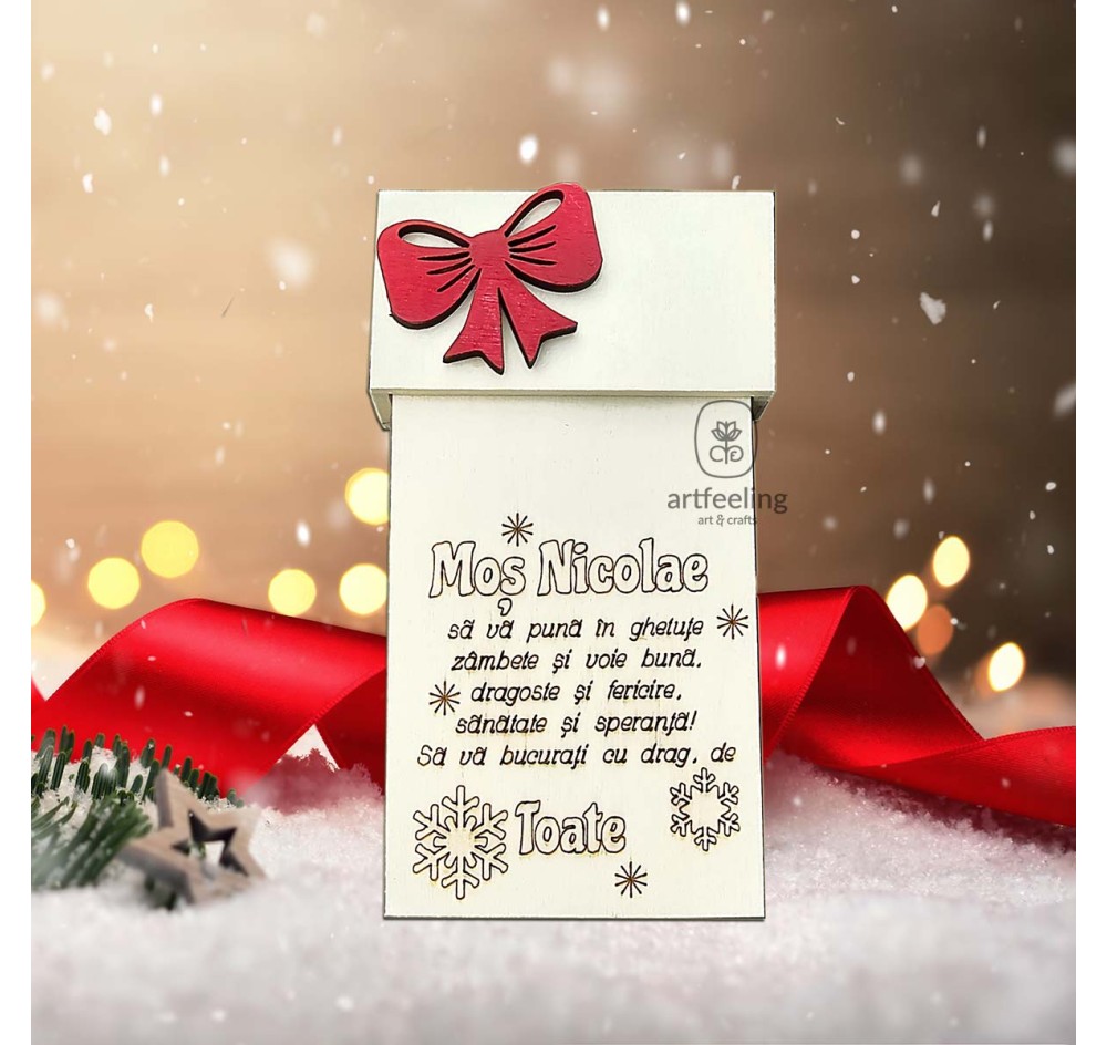 CADOU MOS NICOLAE - CUTIE GRAVATA PENTRU CIOCOLATA