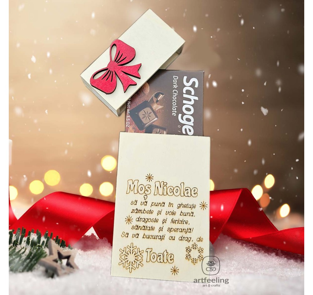 CADOU MOS NICOLAE - CUTIE GRAVATA PENTRU CIOCOLATA