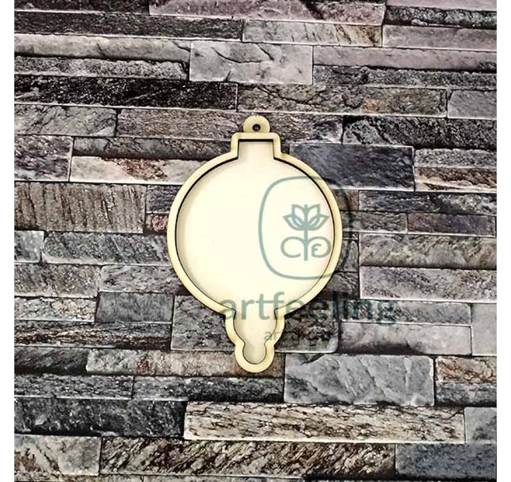 FORMA GLOB CU RAMA 15 CM