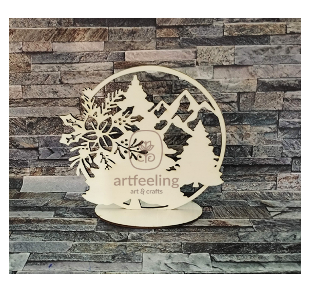 DECOR IARNA CU BRAZI 1