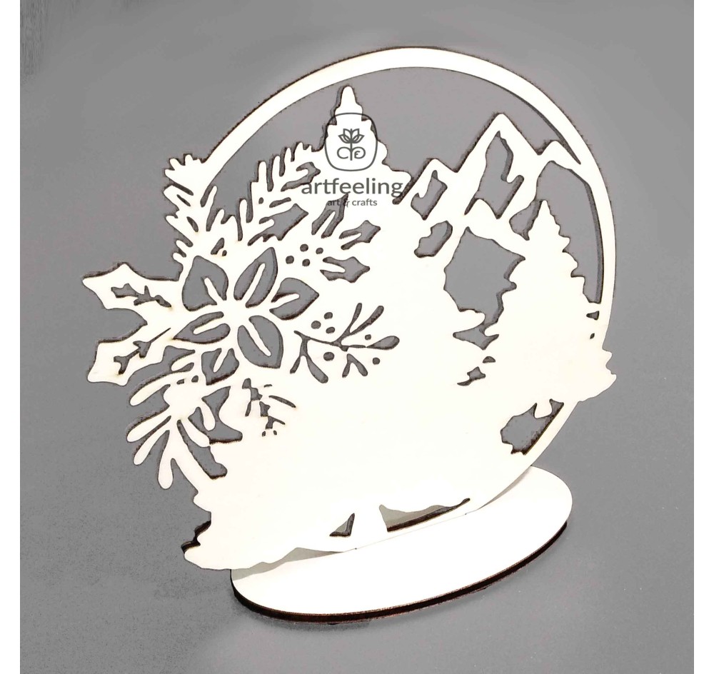 DECOR IARNA CU BRAZI 1