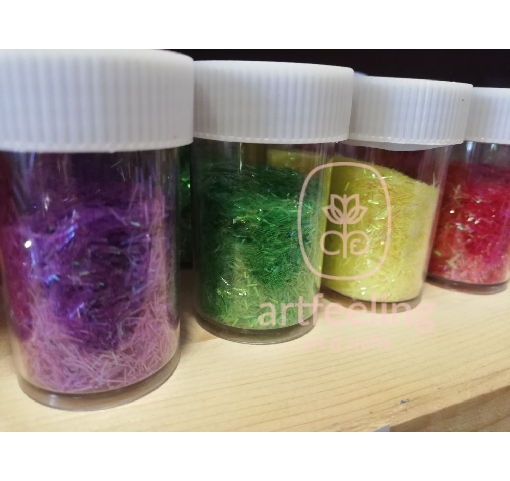 GLITTER - SCLIPICI VERDE