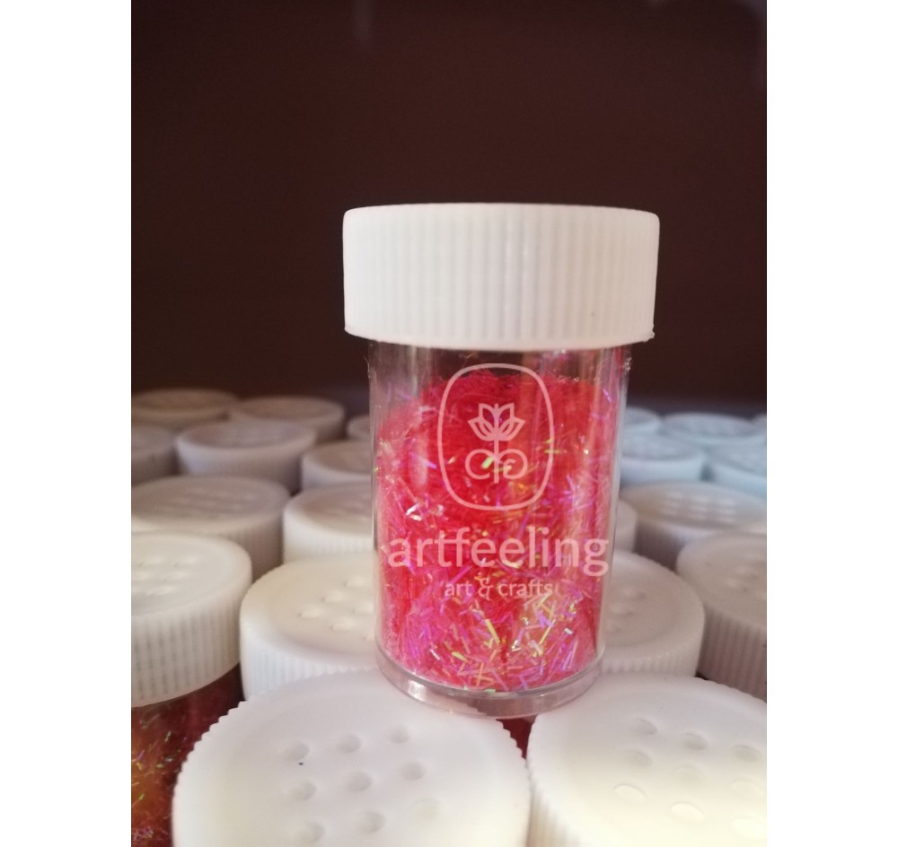 GLITTER - SCLIPICI ROSU