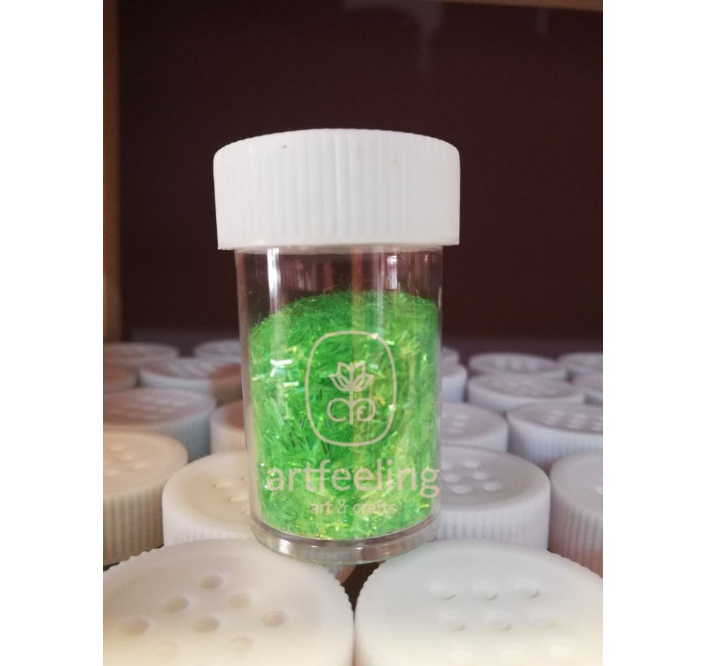 GLITTER - SCLIPICI VERDE