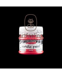 CULOARE ACRILICA MATA- 50 ML- ROSU- PENTART