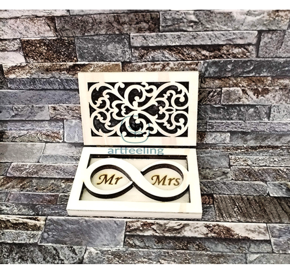 CUTIE VERIGHETE DREPTUNGHI CU INFINIT