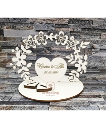 PLATOU VERIGHETE CU FLORI