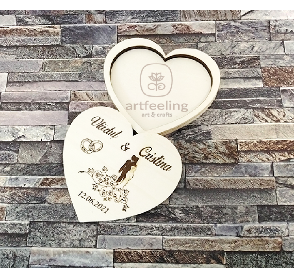 CUTIE VERIGHETE INIMA PENTRU LICHENI