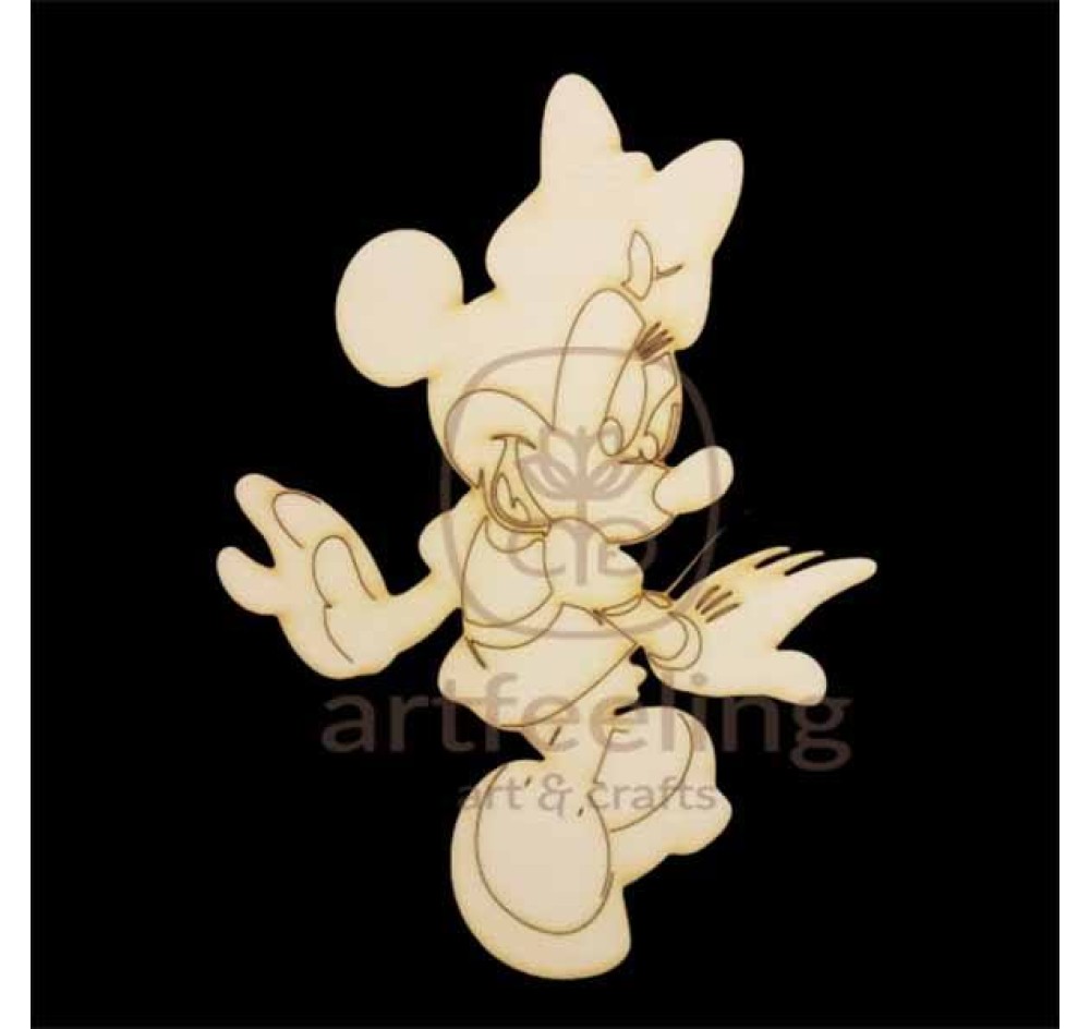 FIGURINA MINNIE MOUSE 8 CM