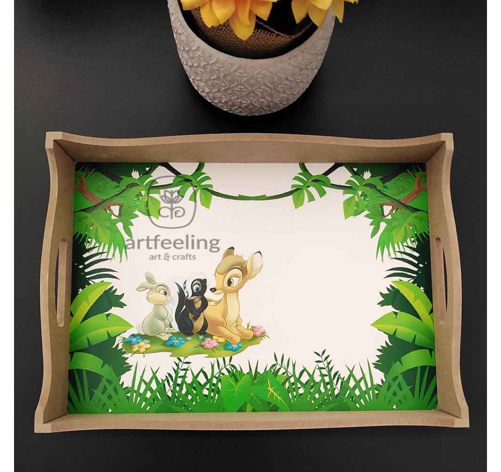 TAVA MOT JUNGLA 2, SEMIDECORATA TAVA MOT JUNGLA 2, SEMIDECORATA