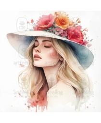 DOAMNA CU PALARIE PICTURA 25