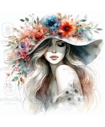 DOAMNA CU PALARIE PICTURA 35