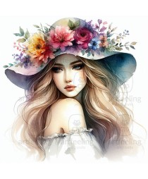 DOAMNA CU PALARIE PICTURA 36