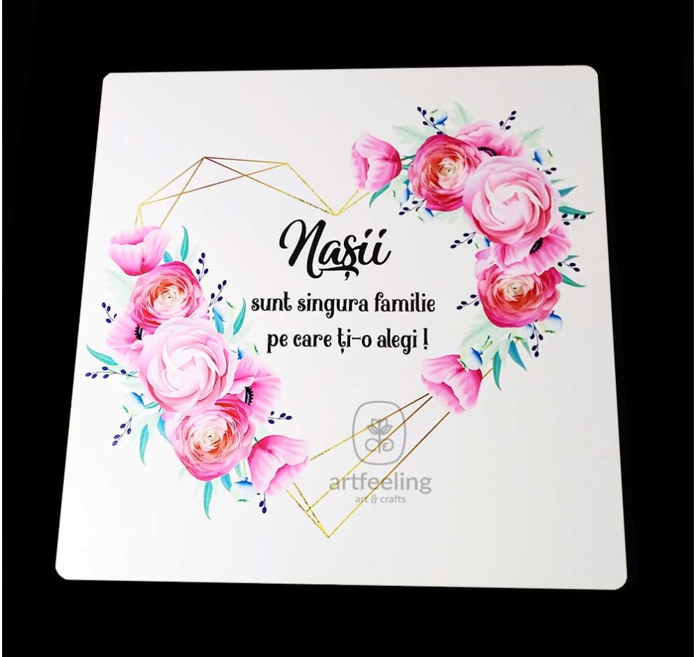 BAZA LICHENI - NASII SUNT SINGURA FAMILIE- FLORI IN INIMA