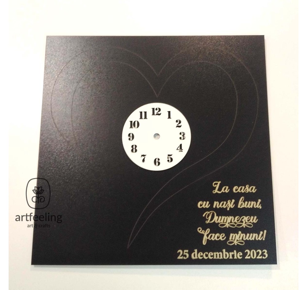 BAZA NEAGRA - CEAS- PENTRU LICHENI, TEXT AURIU- LA CASA CU NASI BUNI- CU DATA 