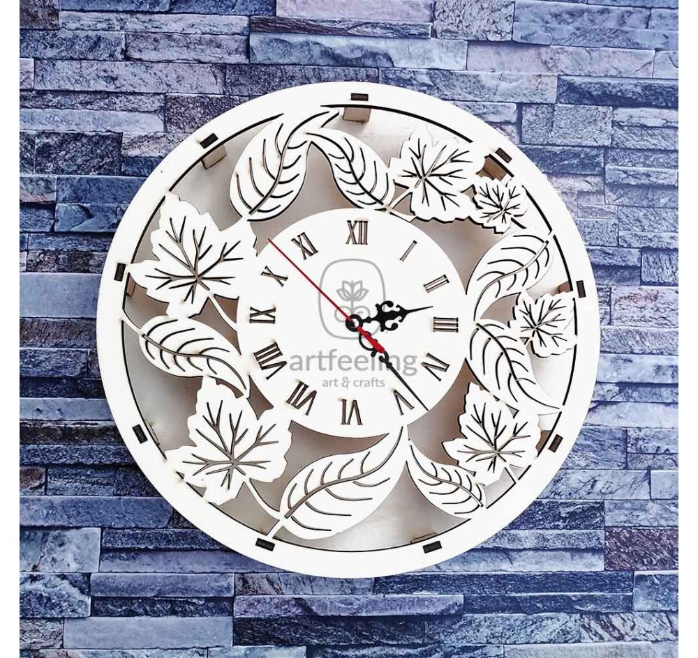 CADRAN CEAS LICHENI CU FRUNZE