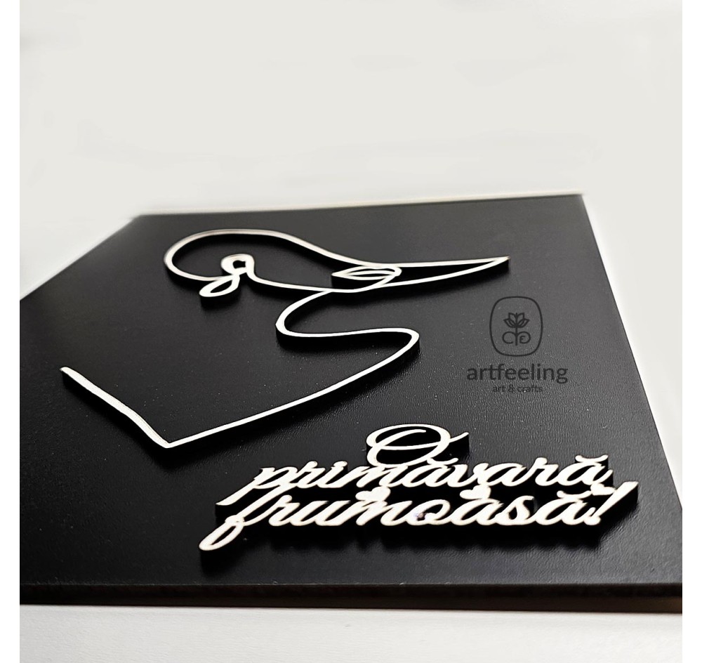 TABLOU CHIP FEMEIE- PRIMAVARA