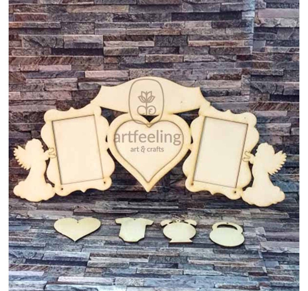 RAMA FOTO CU INGERASI 63X30 CM