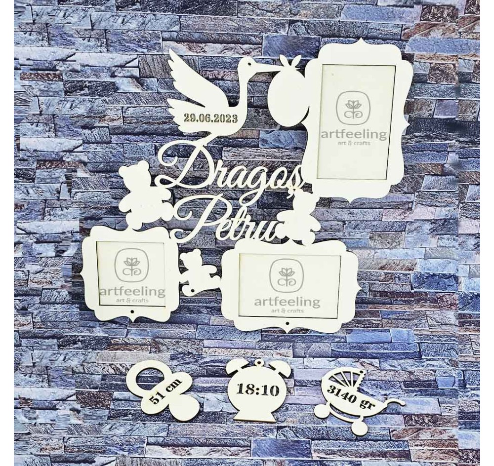 RAMA FOTO CU BARZA BAIETEL