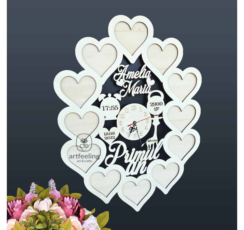 RAMA FOTO 12 POZE PRIMUL AN-CU INIMI-1