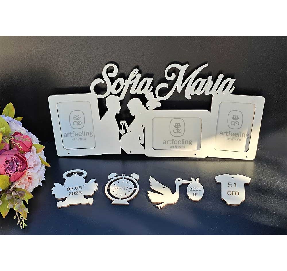 RAMA FOTO NOU NASCUT - CU FAMILIE