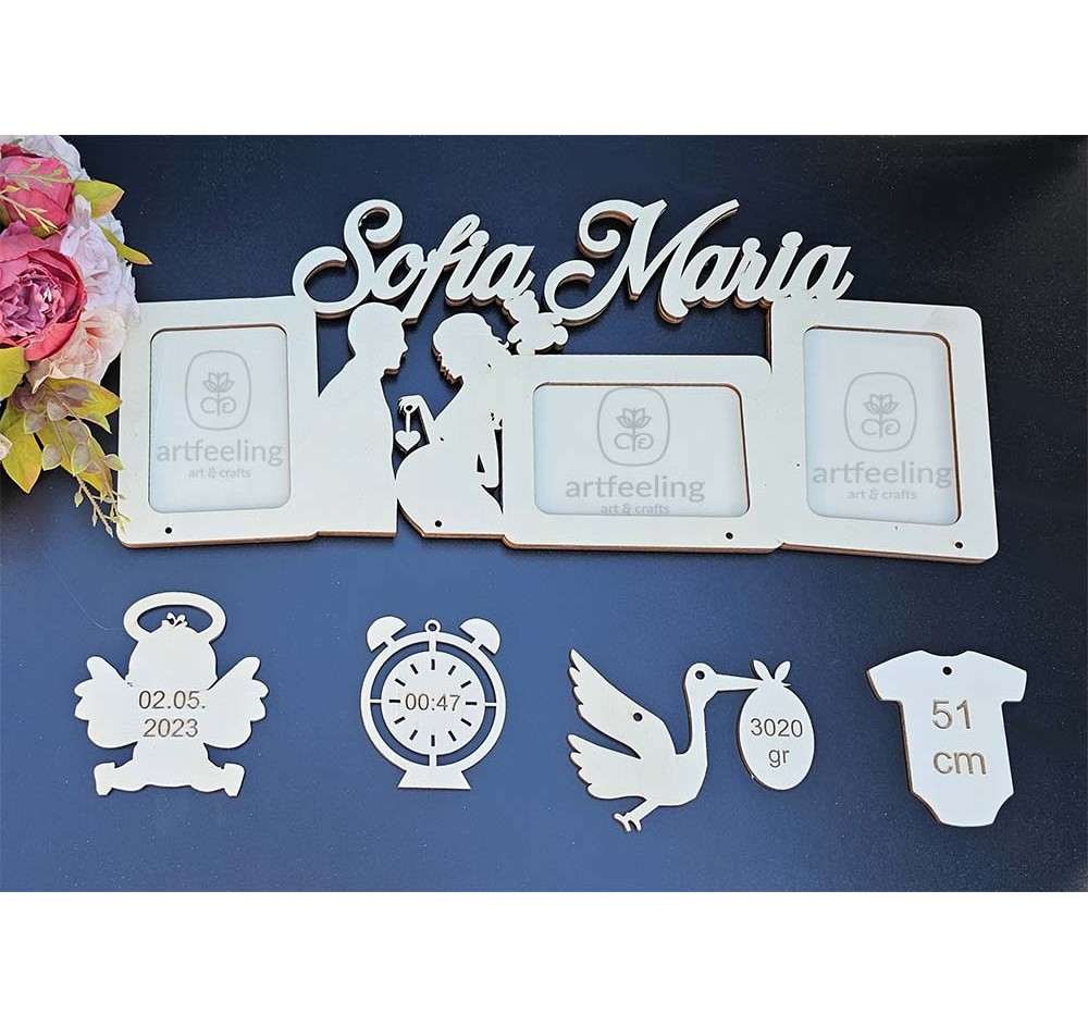 RAMA FOTO NOU NASCUT - CU FAMILIE