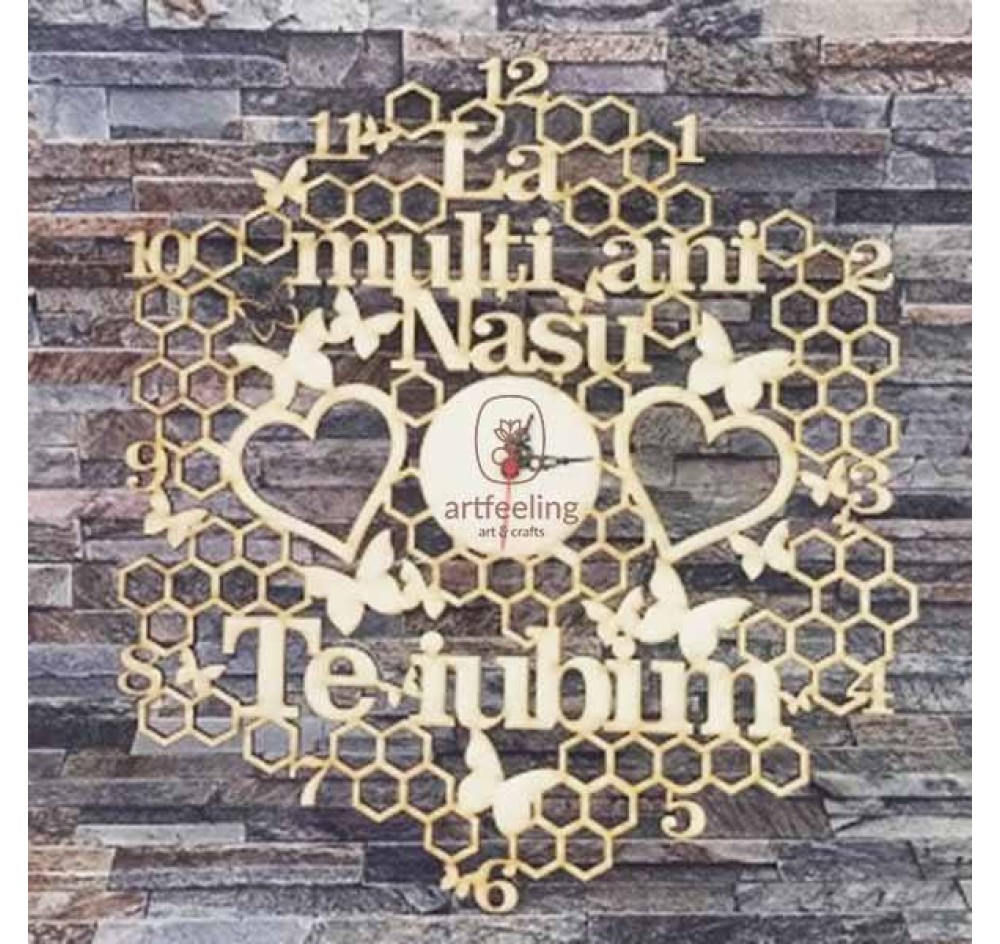 CADRAN CEAS -MODEL FAGURE-LA MULTI ANI NASU